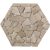 Flat Cappuccino Random Sized Natural Stone Pebble Tile
