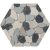 Black Random Sized Natural Stone Pebble Tile